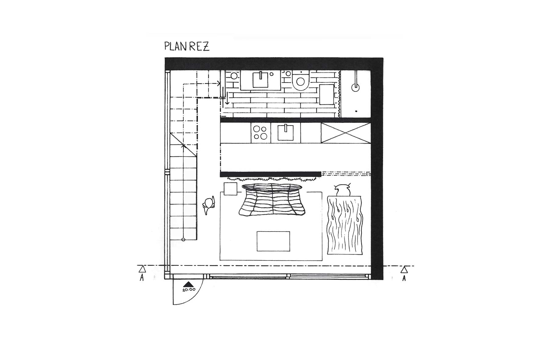 Plan et coupe